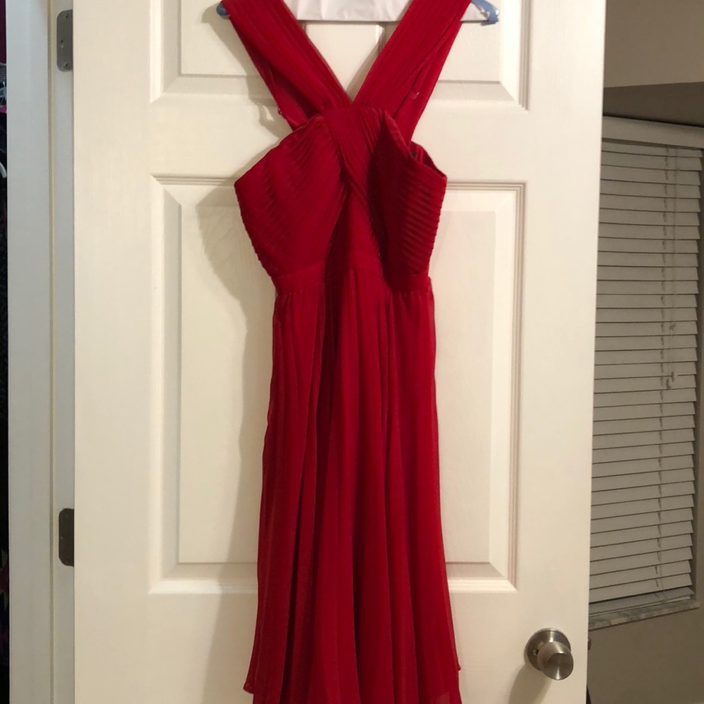 BCBG red dress